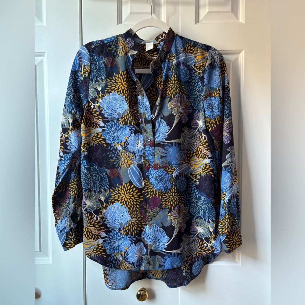 H&M floral shirt / blouse